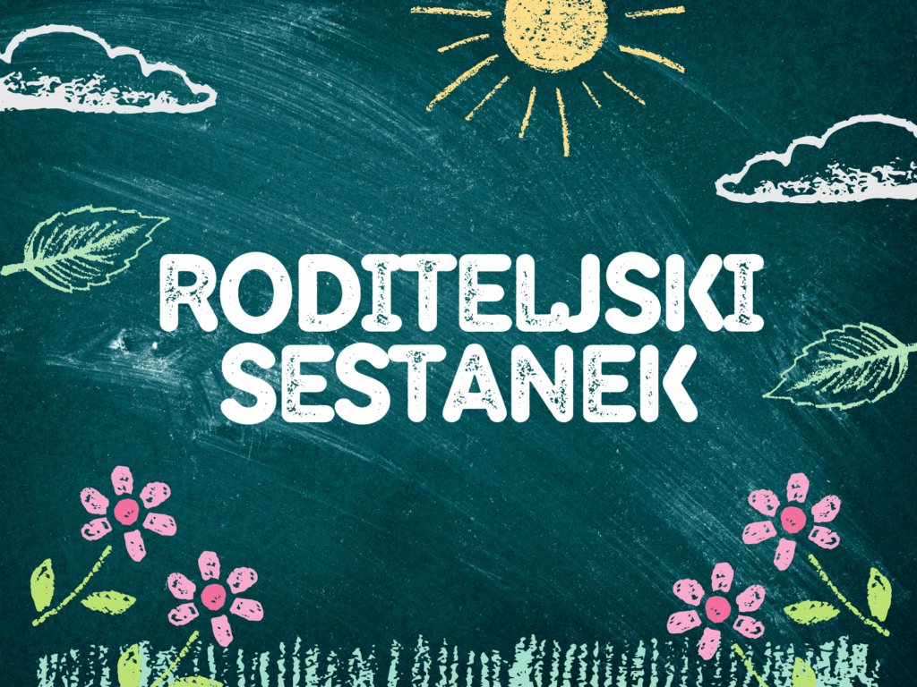 Predavanje za starše in popoldanska govorilna ura