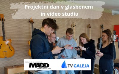 V zakulisju televizije in glasbenega studia