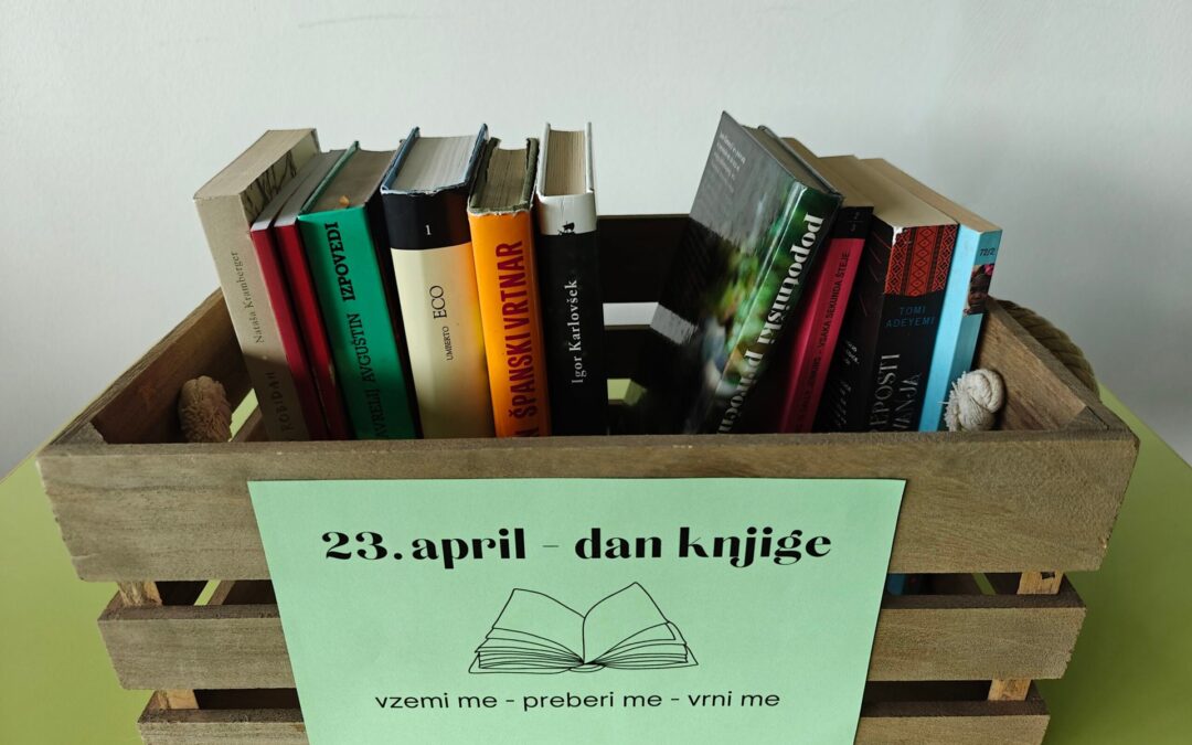 23. april – Svetovni dan knjige in avtorskih pravic 