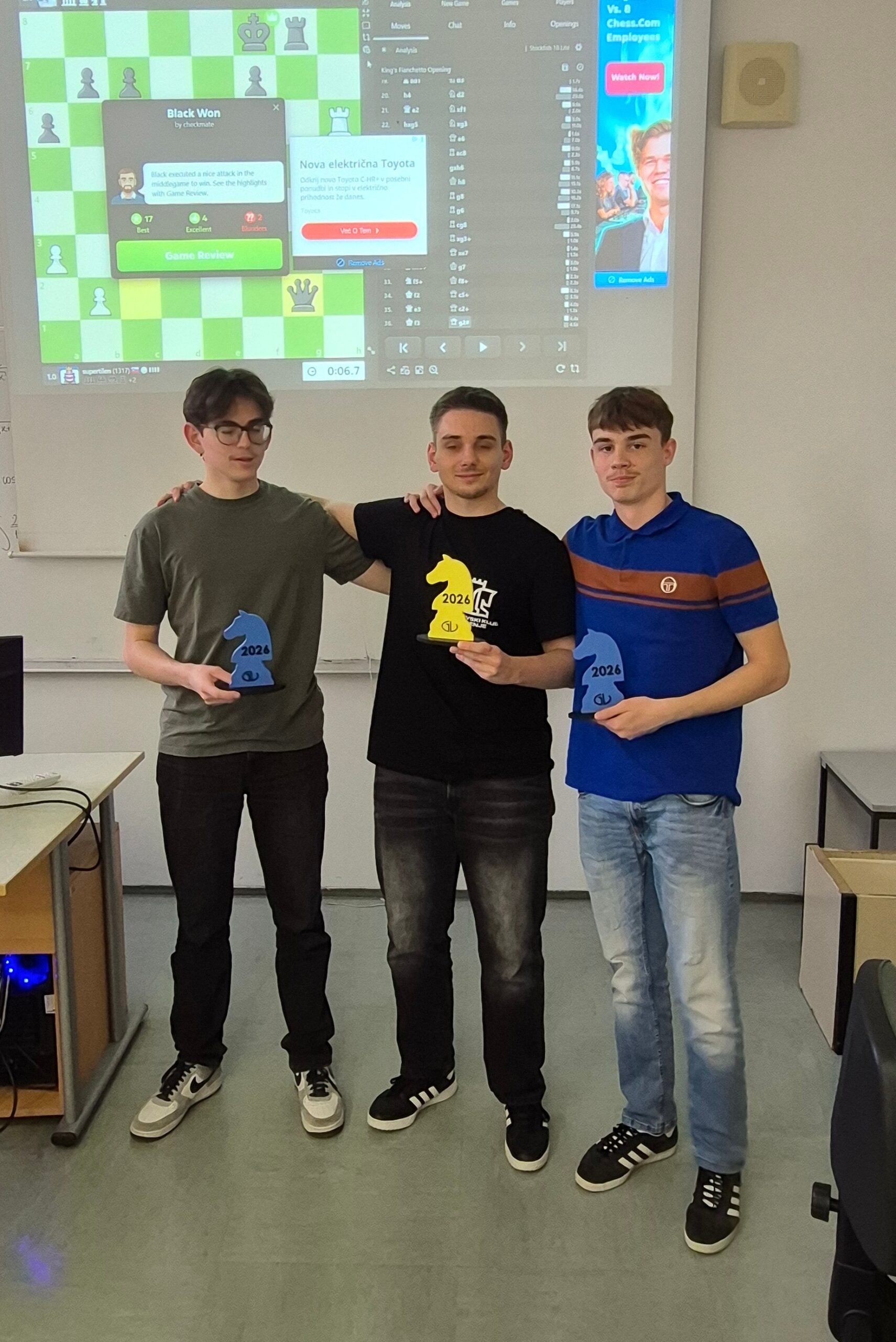 4. šahovski turnir Gimnazije ŠC Velenje 4. šahovski turnir Gimnazije ŠC Velenje