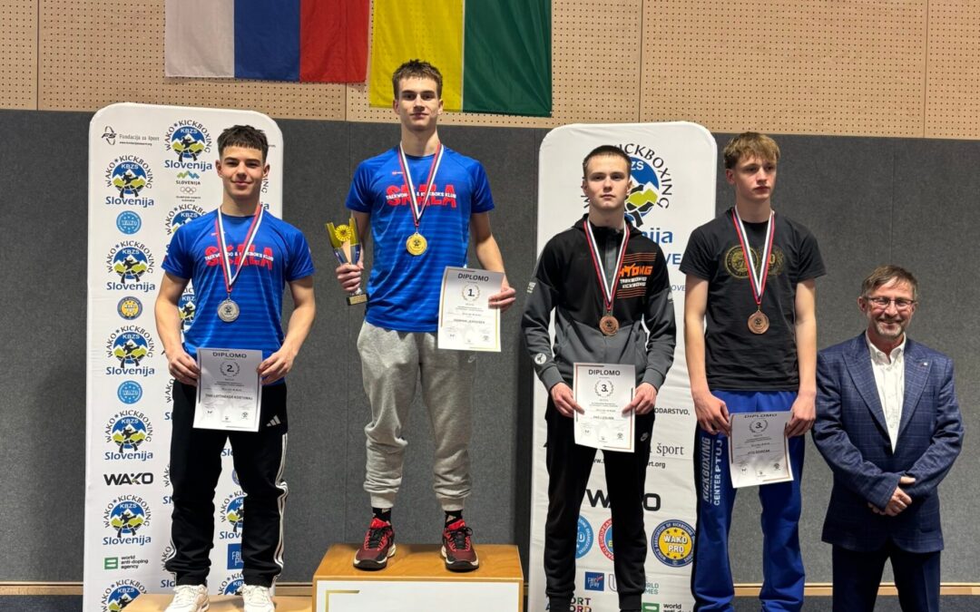 Dominik Jerovšek postal državni prvak v kikboksu 🏆