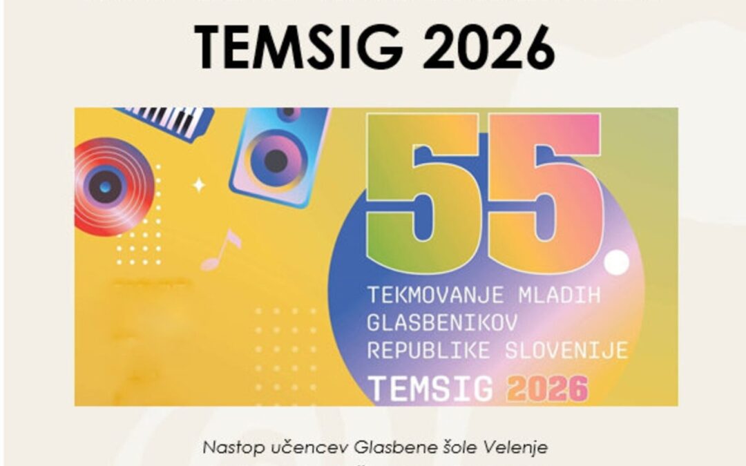 Vabilo na koncert nagrajencev državnega tekmovanja TEMSIG 2026