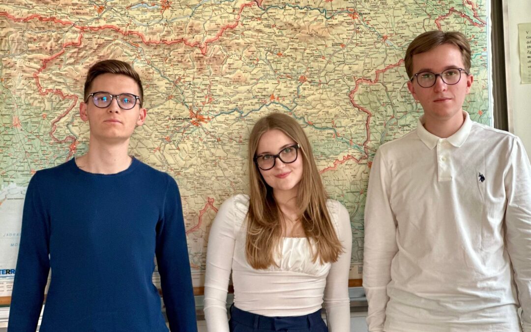 Vsi trije brežiški gimnazijci na državnem tekmovanju iz geografije osvojili priznanje!