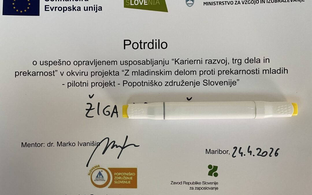 Zaključni del delavnic o kariernem razvoju, trgu dela in prekarnosti za študente 1. letnika