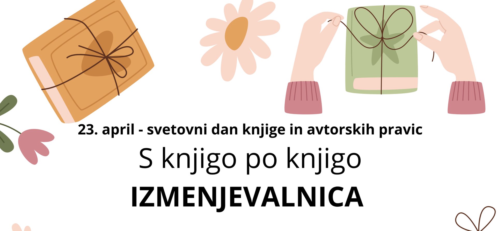 Izmenjevalnica ob svetovnem dnevu knjige in avtorskih pravic
