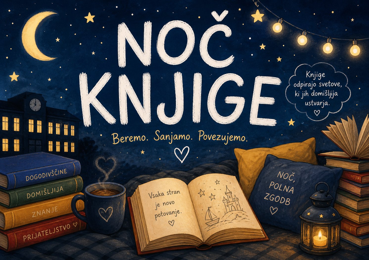 Noč knjige na šoli Noč knjige na šoli