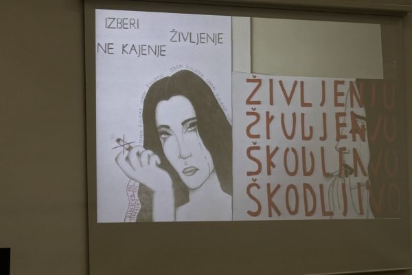 Natečaj Zdrav dih - grafika dijakov