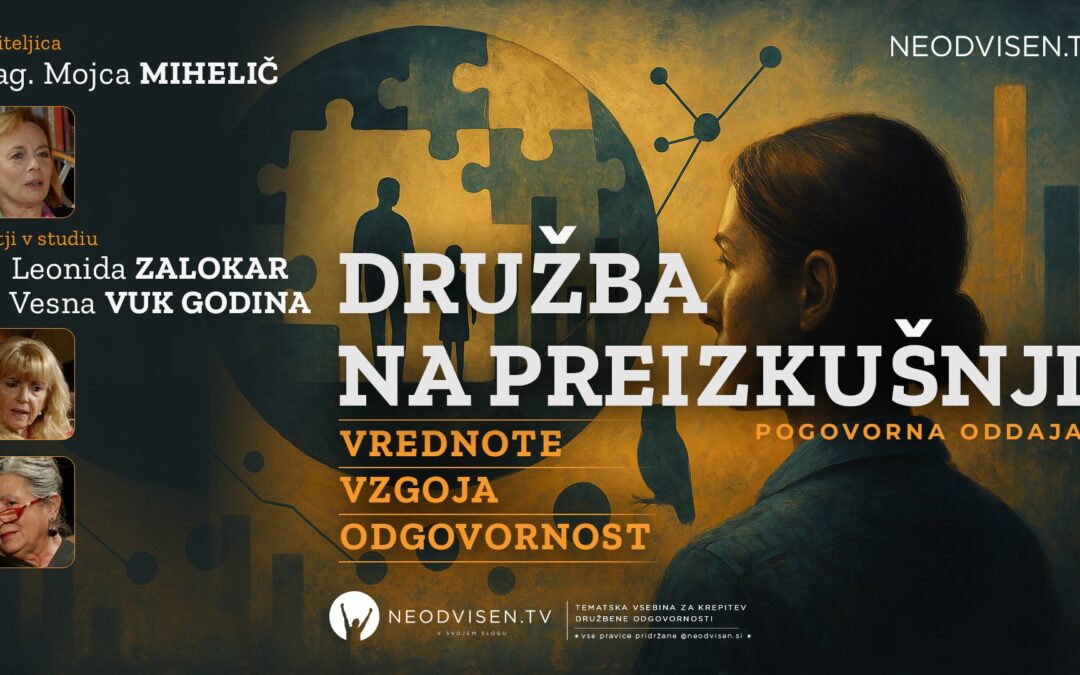 Pogovorna oddaja za učitelje in starše (četrtek, 7. maj 2026, ob 20.00)