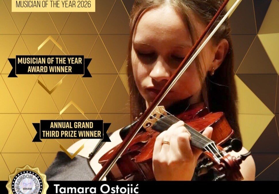 Uspeh violinistke Tamare Ostojić