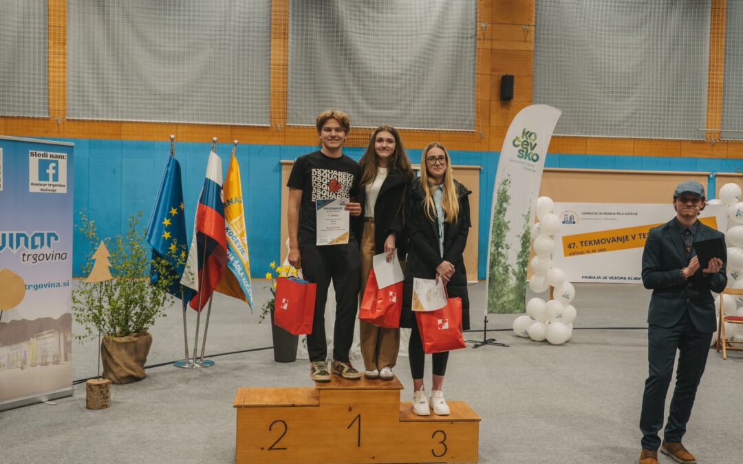Rok Koštič je zablestel
