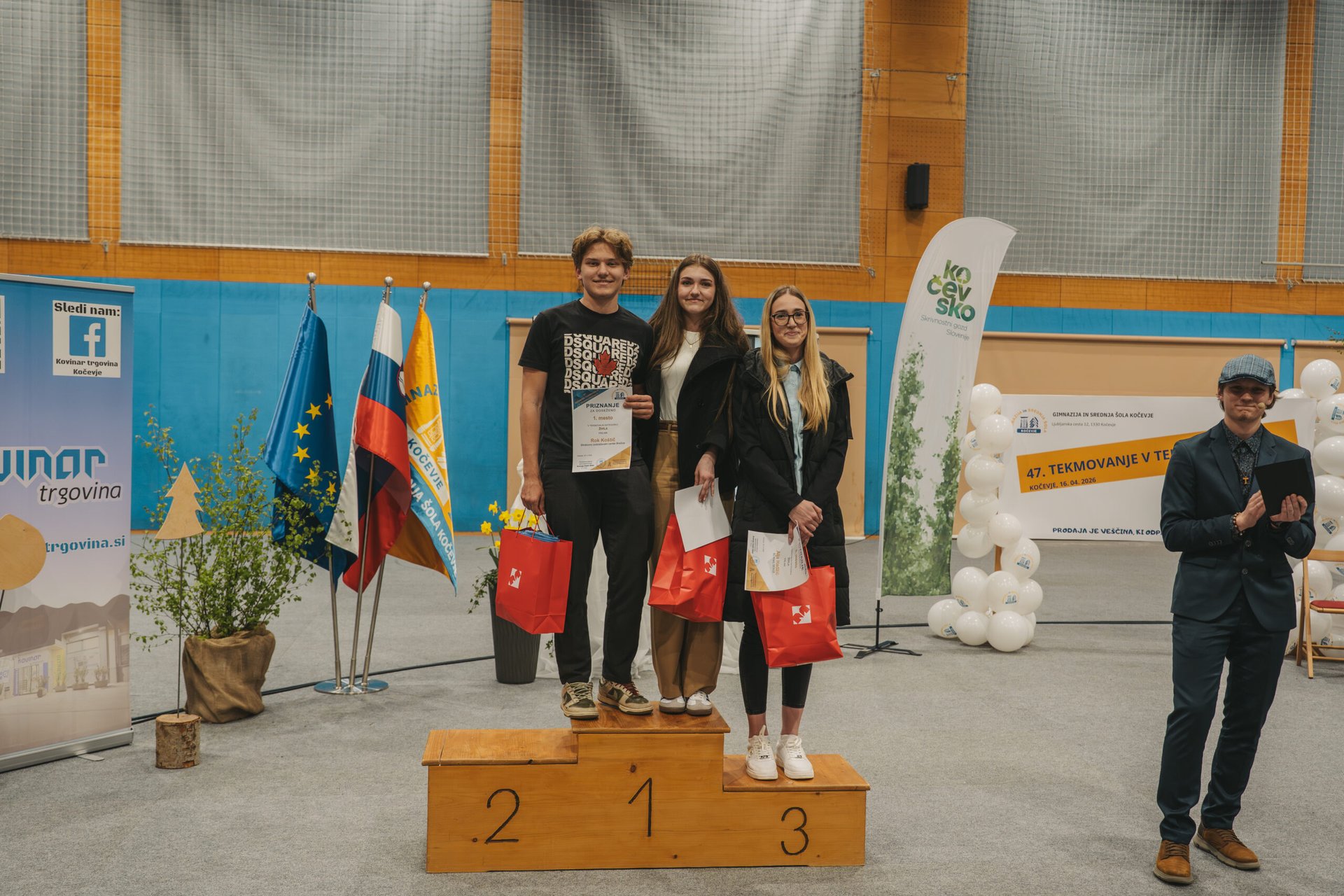 Rok Koštič je zablestel Rok Koštič je zablestel