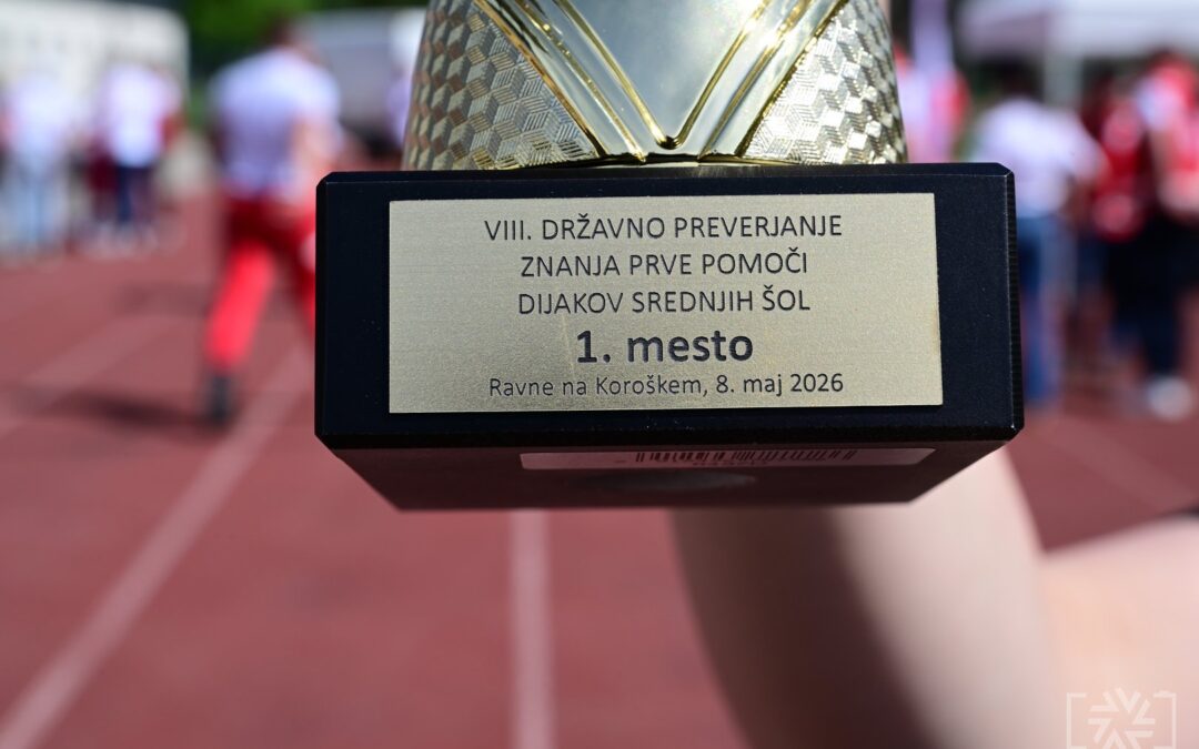 DRŽAVNI PRVAKI NA PREVERJANJU ZNANJA IZ PRVE POMOČI