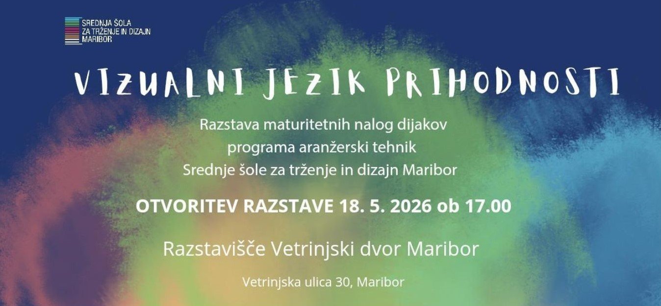 Vabljeni na otvoritev razstave dijakov – Vizualni jezik prihodnosti Vabljeni na otvoritev razstave dijakov – Vizualni jezik prihodnosti