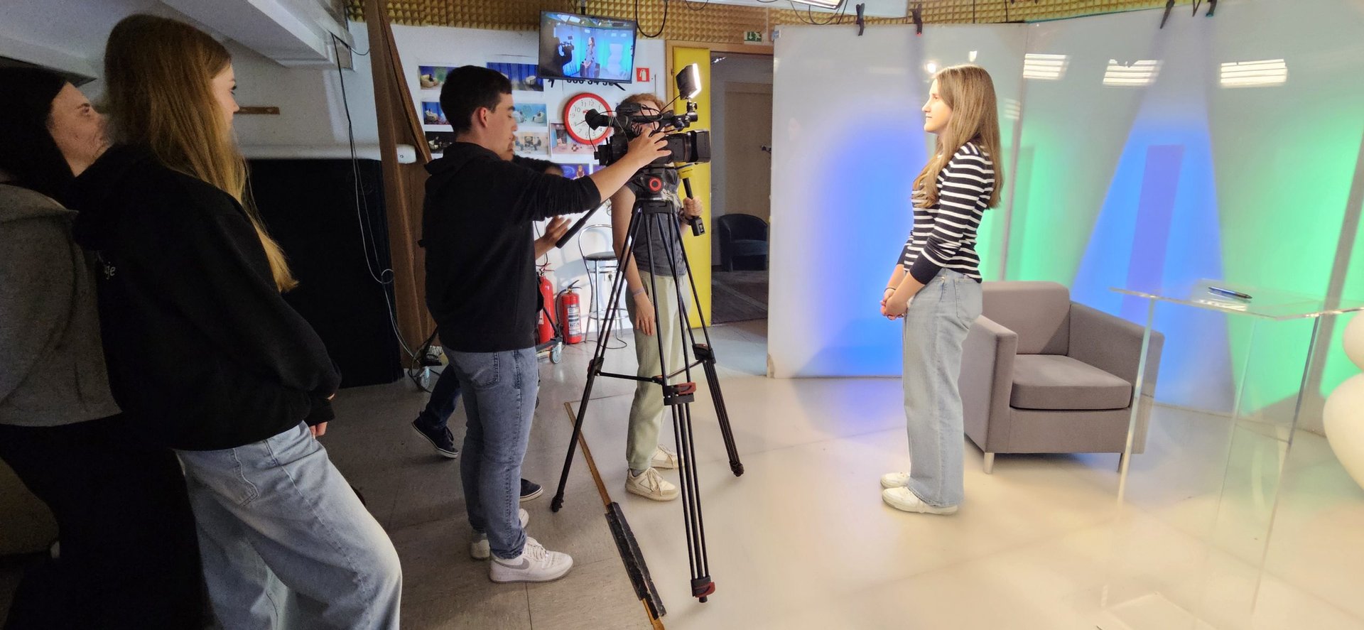 Obisk retorikov na TV Vaš kanal Obisk retorikov na TV Vaš kanal
