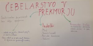 Plakat "Čebelarstvo v Prekmurju"