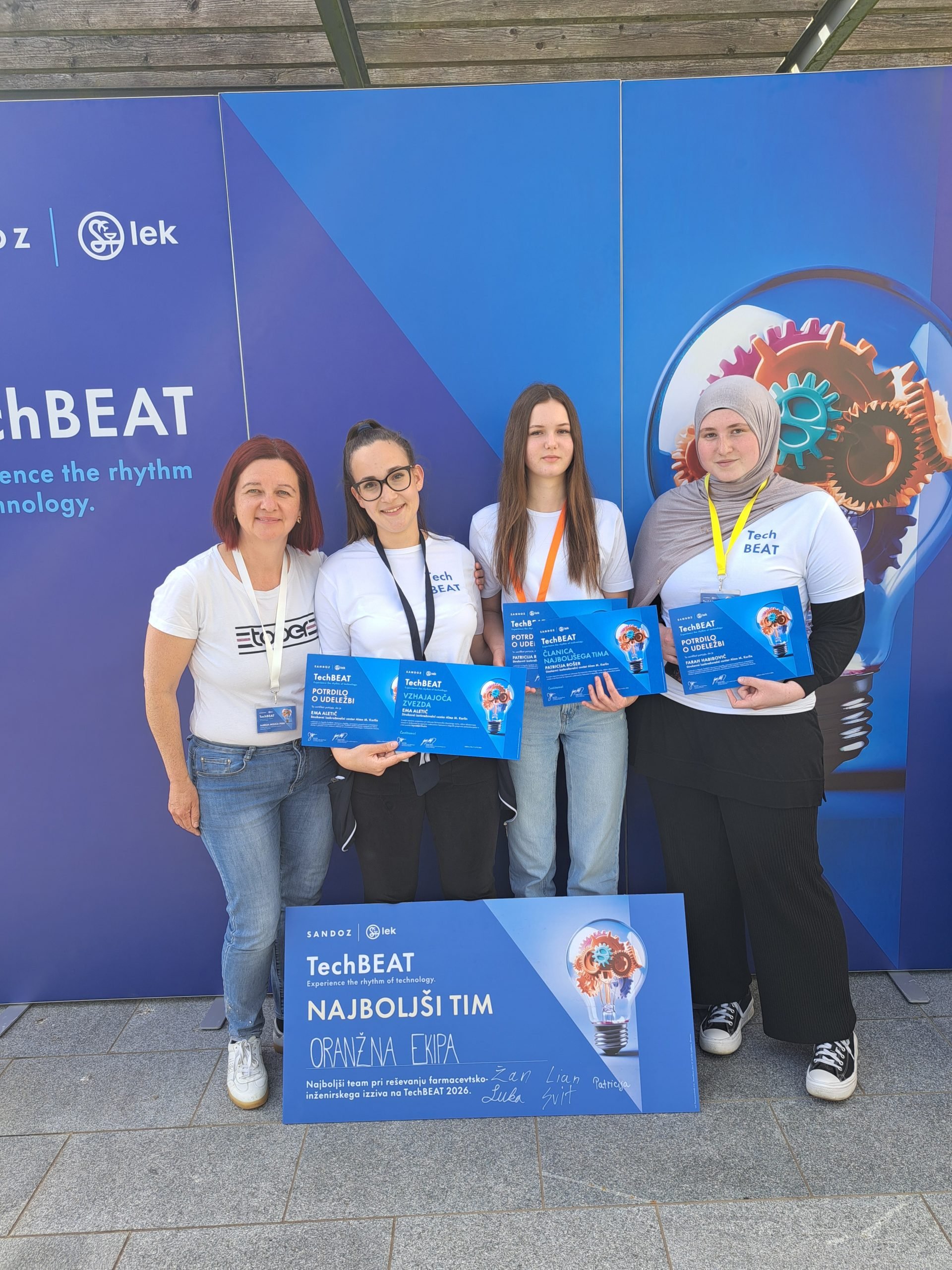 Naše farmacevtke na dogodku Tech BEAT