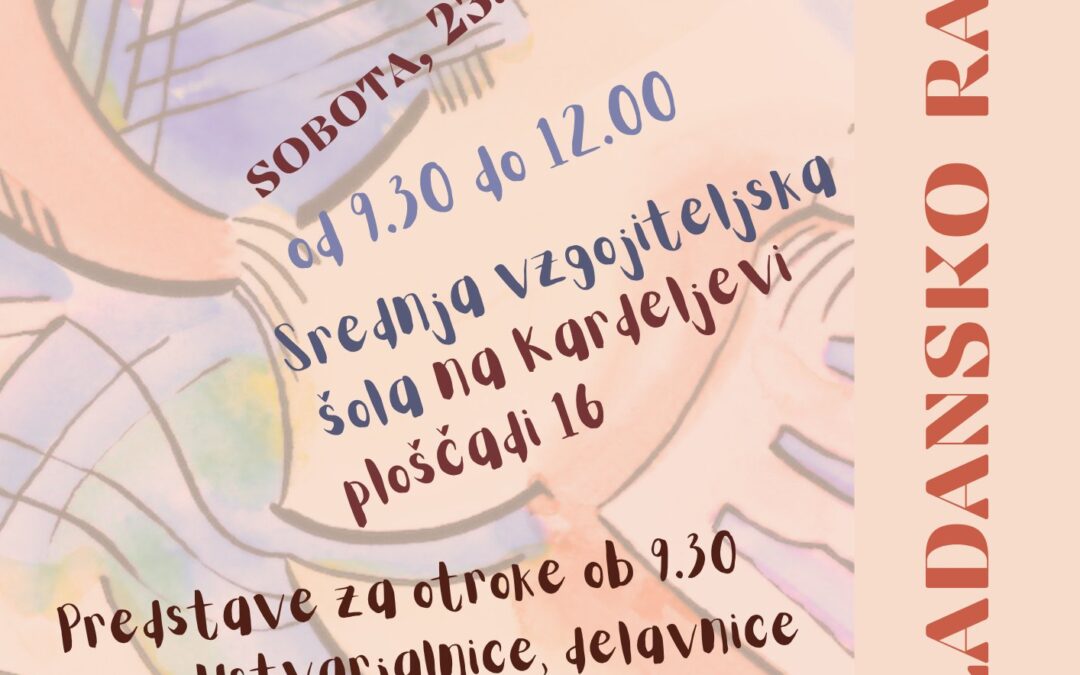 SPOMLADANSKO RAJANJE, sobota 23.5.2026 ob 9.30