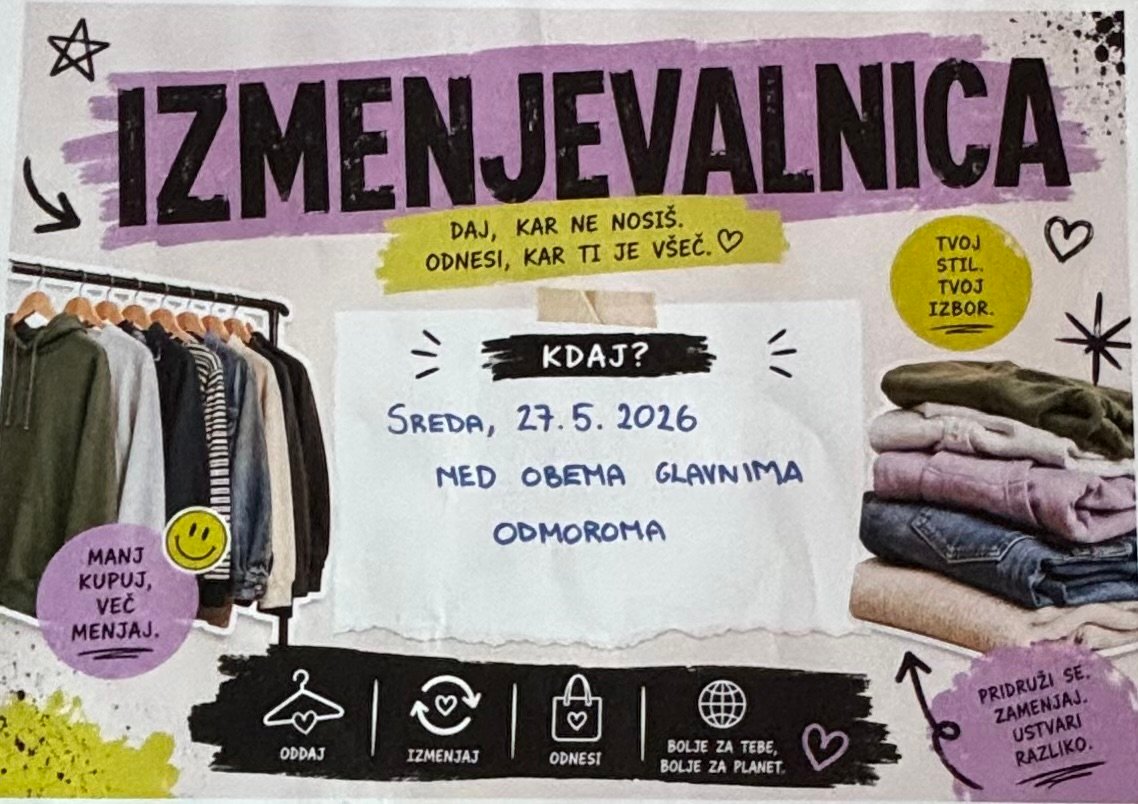 Izmenjevalnica oblačil Izmenjevalnica oblačil