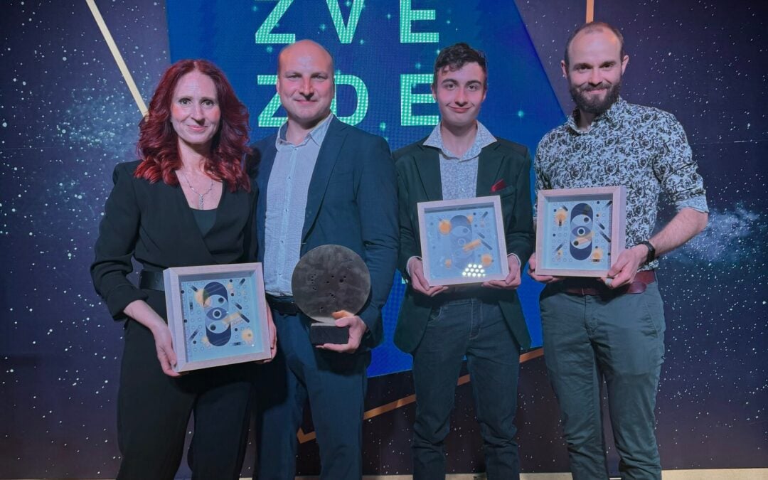 Šepet metulja je prejemnik prestižne pete zvezde Oriona
