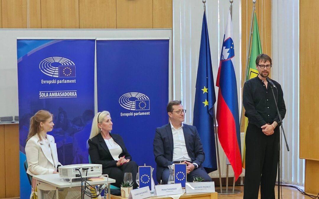 Evropski poslanec Vladimir Prebilič obiskal ŠC Velenje