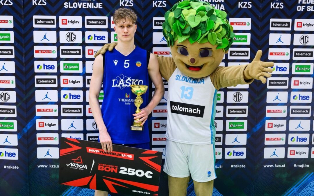 Gal Čop – MVP državnega košarkarskega prvenstva v kategoriji U18