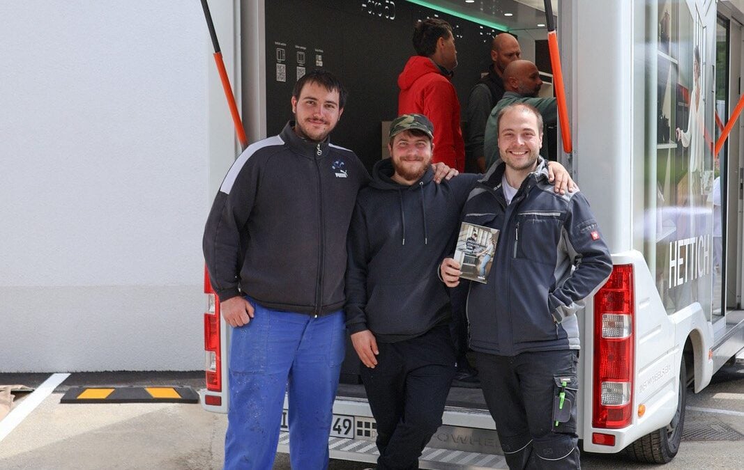 “Hettich on tour” na naši šoli privabil tudi številne obrtnike