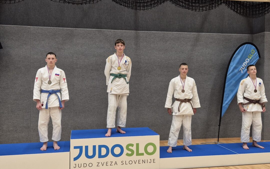 Srebrna medalja na državnem prvenstvu v judu