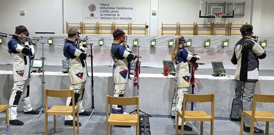 Prvo mesto na finalu državnega tekmovanja srednjih šol v streljanju